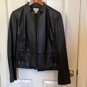 Flawless soft leather dressy jacket